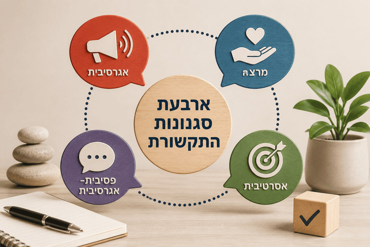 ארבעת סגנונות התקשורת - תמונה ראשית