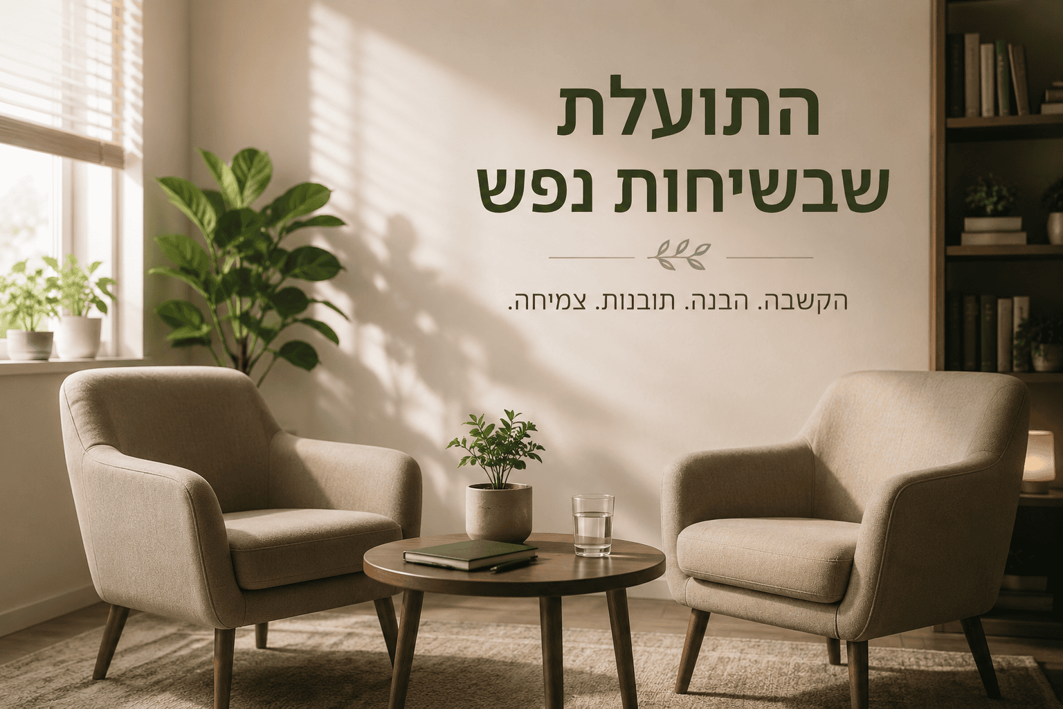 התועלת שבשיחות נפש