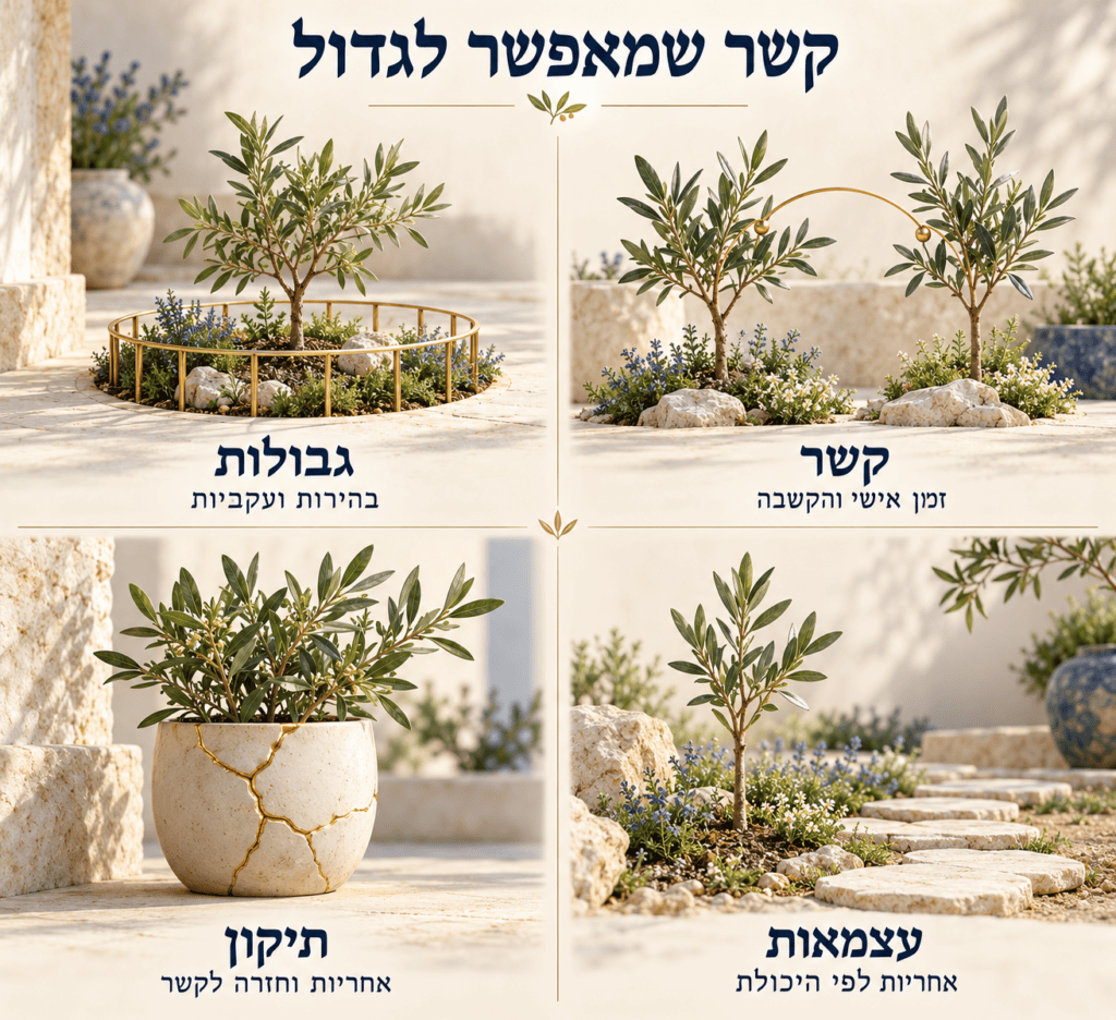קשר שמאפשר גדילה - יחסי הורים וילדים בצורה מאוזנת ובריאה